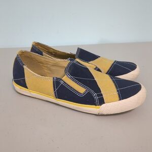 Keds varsity colors slip on sneakers women's 8.5 Michigan Blokecore shoes